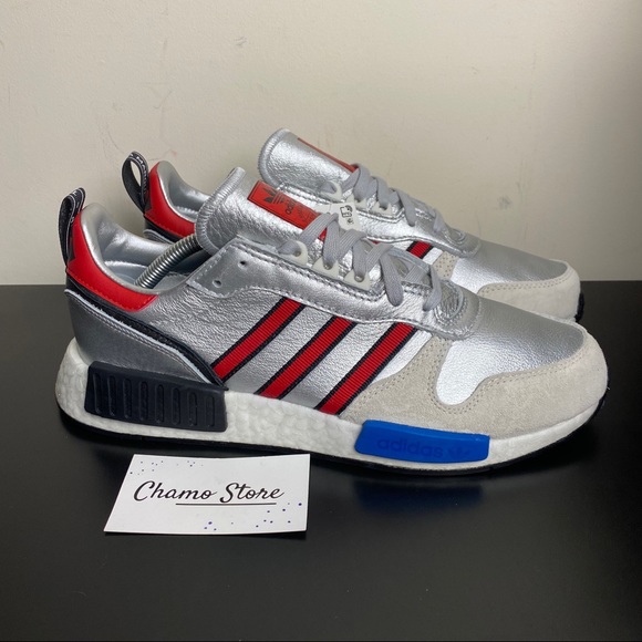 adidas Other - NEW Adidas Rising Star R1 Silver Metallic Men Sz10
